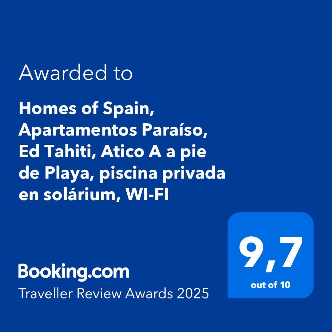 Homes Of Spain, Apartamentos Paraiso, Ed Tahiti, Atico A A Pie De Playa, Piscina Privada En Solarium, Wi-Fi Vera Exterior foto